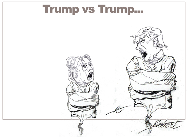 trump versus trump